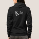 Search for music musical note womens hoodies Singer