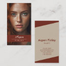 Search for actor business cards Minimalist