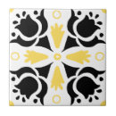 Search for floral tiles Black