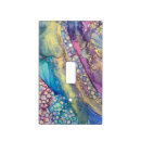 Search for artistic light switch covers Colorful