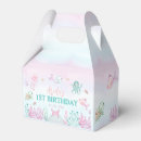 Search for 1st birthday favor boxes Under the sea