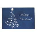 Search for blue christmas placemats Watercolor