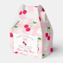 Search for red gingham favor boxes For her
