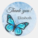 Search for blue butterfly stickers Nature