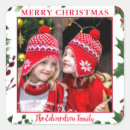 Search for christmas envelope seals Red and green