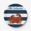 Search for crabs paper plates Beach