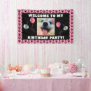 Search for dog birthday banners Pink