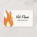 Search for flame business cards Bbq