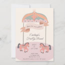 Search for pink circus invitations Carousel