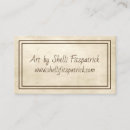 Search for parchment business cards Classy