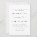 Search for classic formal elegant wedding invitations Trendy