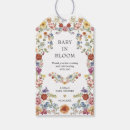 Search for flower bouquet gift tags Baby shower