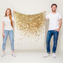 Search for shiny metallic gold blankets Luxury