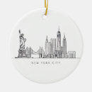 Search for brooklyn ornaments Manhattan skyline