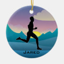 Search for runner ornaments Track and field