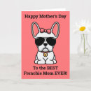 Search for happy mothers day from dog Frenchie dog mom