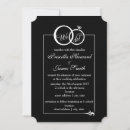 Search for bling wedding invitations Black and white