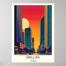 Search for dallas skyline posters Urban