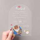 Search for fairytale wedding invitations Beauty and the beast