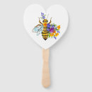 Search for bee hand fans Flowers