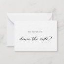 Search for walk me down the aisle cards stamps Minimalist