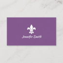 Search for fleur de lis business cards Symbol