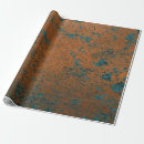 Search for rusted metal wrapping paper Metallic