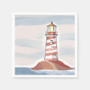 Search for ocean napkins Lighthouse