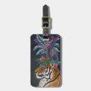 Search for tiger luggage tags Jungle
