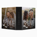 Search for engagement album binders Typography