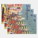 Search for san francisco wrapping paper Vintage