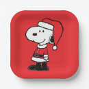 Search for santa claus plates Peanuts