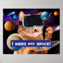 Search for space cat posters Humor