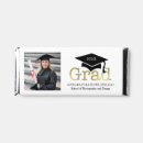 Search for black and gold graduation favors College