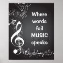 Search for words fail music speaks art Inspirational