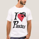 Search for pirate tshirts Heart