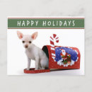 Search for chihuahua postcards christmas cards puppy