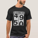 Search for 50th father birthday tshirts Dad