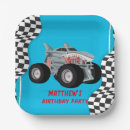 Search for black and white checkered paper plates Birthday party