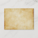 Search for parchment business cards Old paper