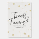Search for baby shower favor signs Stars