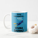 Search for scuba diving mugs Underwater