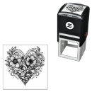 Search for tattoo rubber stamps Flowers