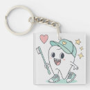 Search for dental keychains Cute tooth