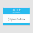 Search for hello my is name tags Identification