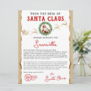Search for 6x8 invitations Letter from santa