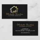 Search for commercial cleaning business cards House cleaner