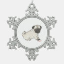 Search for pug ornaments Puppy
