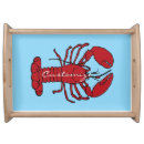 Search for seafood serving trays Red