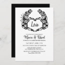 Search for skeleton hand invitations Heart